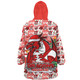 St. George Illawarra Dragons Snug Hoodie Merry Ugly Christmas Comic Style