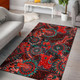 Australia Rug - Aboriginal Animal & Dot Acrylic Paint