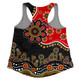 Australia Women Racerback Singlet Aboriginal Dot Art In My Heart