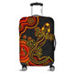 Australia Luggage Cover Aboriginal Lizard Dreaming Outback
