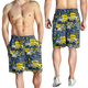 North Queensland Cowboys Men Short - Team Of Us Die Hard Fan Supporters Comic Style