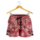 St. George Illawarra Dragons Women Shorts - Aboriginal Inspired Tough Fan Rugby For Life