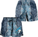 Cronulla-Sutherland Sharks Women Shorts - Custom Grand Final With Contemporary Style Of Aboriginal Painting