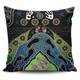 Australia Pillow Cases Turtle’s Journey Through Dreamtime