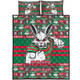 South Sydney Rabbitohs Quilt Bed Set Champion’s Pride Comic Style