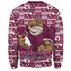 Queensland Maroons Sweatshirt Champion’s Pride Comic Style