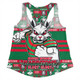 South Sydney Rabbitohs Women Racerback Singlet Champion’s Pride Comic Style