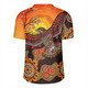 Australia Rugby Jersey Eagle Aboriginal Dot Painting Traditional