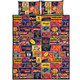 Adelaide Crows Quilt Bed Set Legacy Of The Pride Comic Style