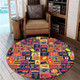 Adelaide Crows Round Rug Legacy Of The Pride Comic Style
