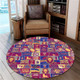 Brisbane Lions Round Rug Legacy Of The Pride Comic Style