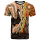 Australia T-shirt - Australian Aboriginal Sun and Emu