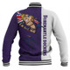Fremantle Baseball Jacket Burning Passion Of Power Scratch Style
