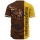 Hawthorn Baseball Shirt Burning Passion Of Power Scratch Style
