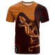 Australia Aboriginal T-shirt - Lizard in Aboriginal Dreaming