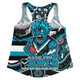 Port Adelaide Women Racerback Singlet Blazing Spirit Of Victory