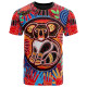 Australia Aboriginal T-Shirt - Koala and Hand Art Dot Painting T-shirt