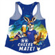 Australia Women Racerback Singlet Happy Australia Day Funny Kangaroo With Beer 