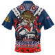 Sydney Roosters Zip Polo Shirt Ripped Legacy Of The Game The ANZAC Spirit Lives On