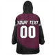 Manly Warringah Sea Eagles Snug Hoodie Heart Of A Fighter Tough And Fearless