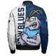 New South Wales Blues Bomber Jacket Blue Blooded Spirit Blues Legacy