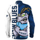 New South Wales Blues Long Sleeve Shirt Blue Blooded Spirit Blues Legacy