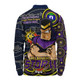 Melbourne Storm Long Sleeve Polo Shirt Spirit Of NAIDOC Series
