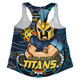 Gold Coast Titans Women Racerback Singlet Spirit Of NAIDOC Series