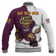 Queensland Maroons Baseball Jacket Battleborn Maroons