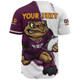 Queensland Maroons Baseball Shirt Battleborn Maroons