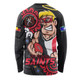 St Kilda Long Sleeve T-shirt Power Through Generations NAIDOC Edition