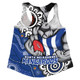 North Melbourne Women Racerback Singlet Power Through Generations NAIDOC Edition