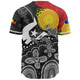 Indigenous Australian Aboriginal Baseball Shirt Journey Of Generations NAIDOC Edition