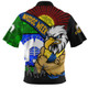 West Coast Eagles Zip Polo Shirt NAIDOC Week Pride Edition
