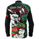 South Sydney Rabbitohs Long Sleeve Shirt NAIDOC Indigenous Warrior Spirit