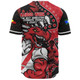 St. George Illawarra Dragons Baseball Shirt NAIDOC Indigenous Warrior Spirit