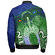 Indigenous Australian Aboriginal Bomber Jacket Spirit Of The Turtle Dreaming Path