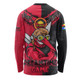 Essendon Long Sleeve T-shirt Dreamtime Warriors Of Culture