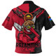 Essendon Zip Polo Shirt Dreamtime Warriors Of Culture