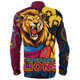 Brisbane Lions Long Sleeve Shirt NAIDOC Spirit Of Country