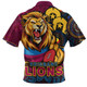 Brisbane Lions Zip Polo Shirt NAIDOC Spirit Of Country