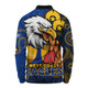 West Coast Eagles Long Sleeve Polo Shirt NAIDOC Spirit Of Country