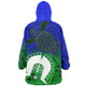 Indigenous Australian Aboriginal Snug Hoodie Island Heart Turtle Path
