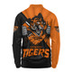 Wests Tigers Long Sleeve Polo Shirt Fearless Soul Series