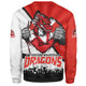 St. George Illawarra Dragons Sweatshirt Fearless Soul Series