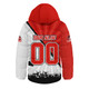 St. George Illawarra Dragons Hooded Padded Jacket Fearless Soul Series