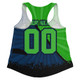 Canberra Raiders Women Racerback Singlet Fearless Soul Series