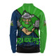 Canberra Raiders Long Sleeve Polo Shirt Fearless Soul Series