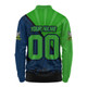 Canberra Raiders Long Sleeve Polo Shirt Fearless Soul Series
