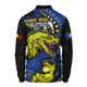 Parramatta Eels Long Sleeve Polo Shirt NAIDOC Indigenous Warrior Spirit